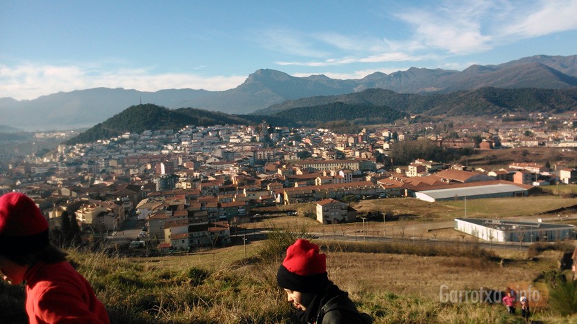 Pujada al volca de Sant Francesc